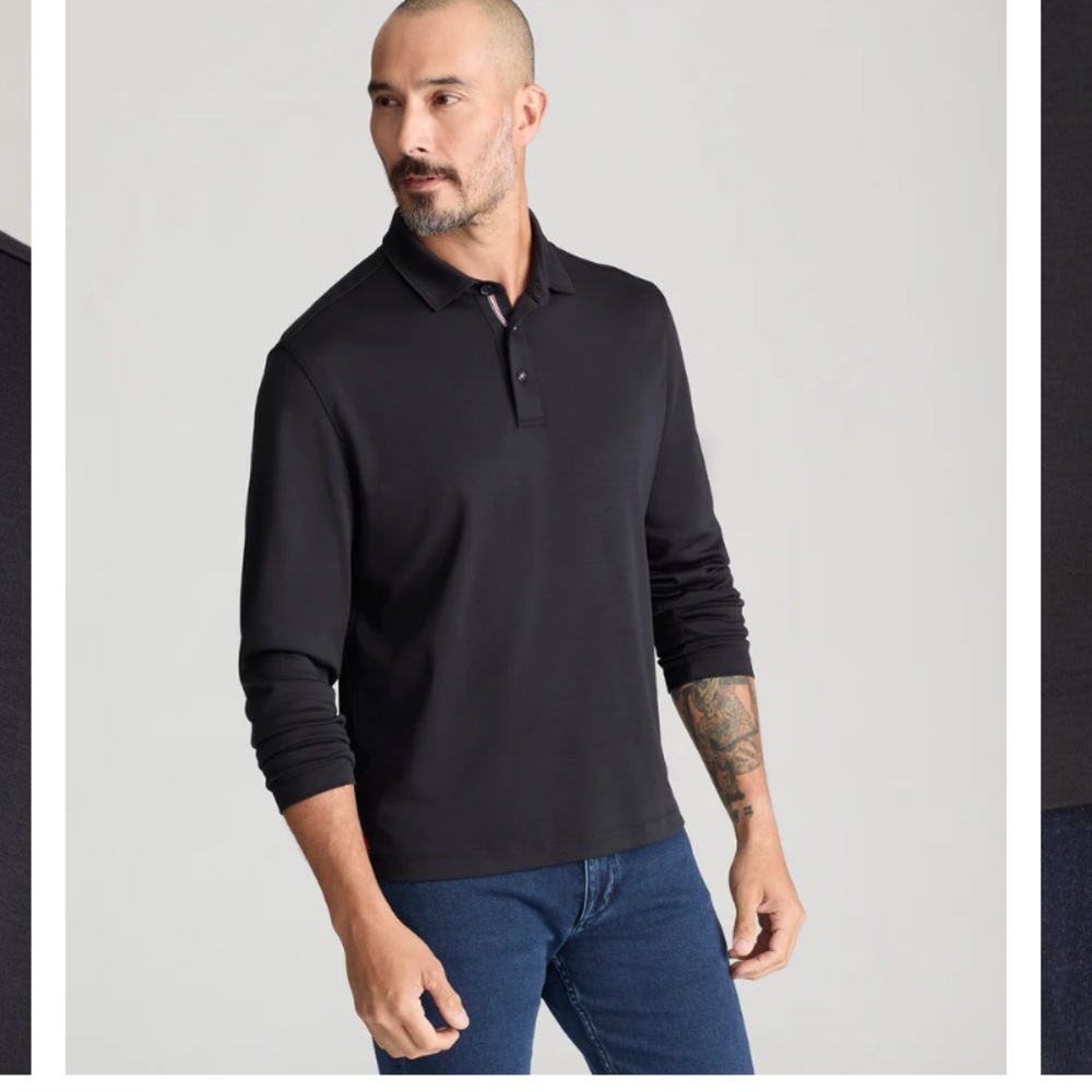 UNTUCKit Men's Blue Polo Shirt
